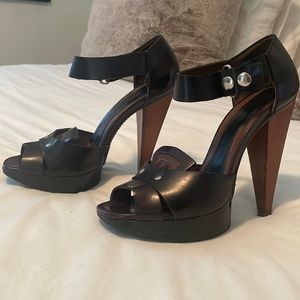 Designer Vintage Marni Platform Heels 🤎 Sz 37 🤎